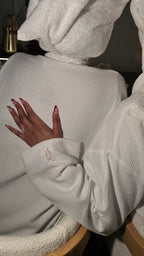 Waffle Robe & Pouch set