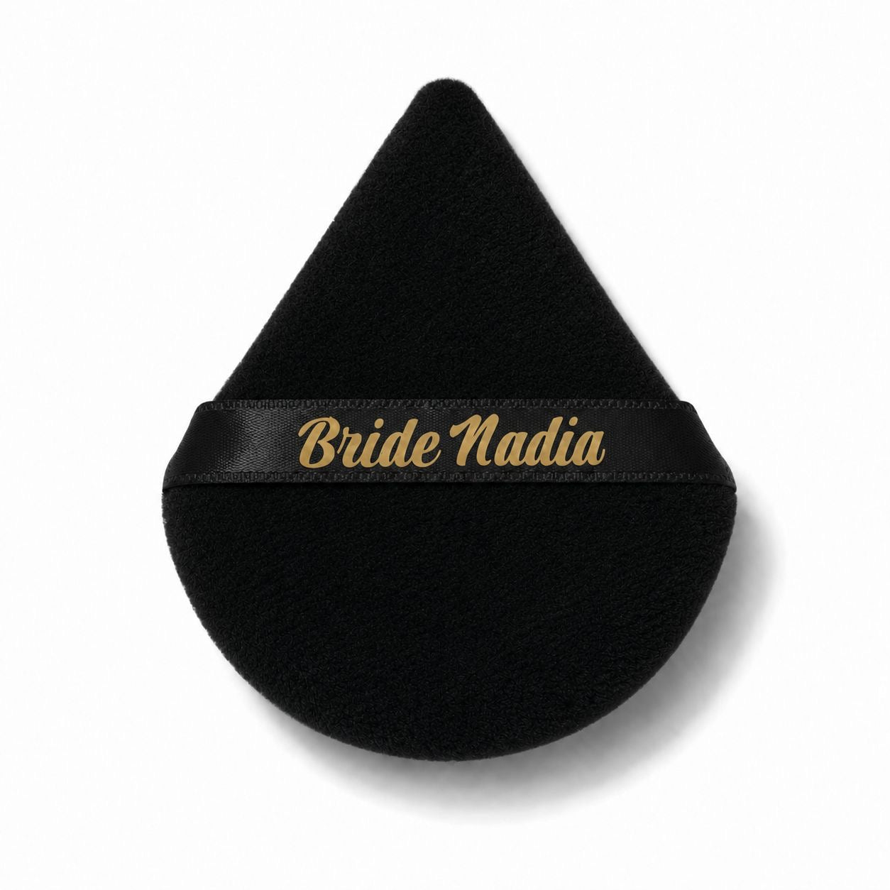 Black Powder Puff (personalised)