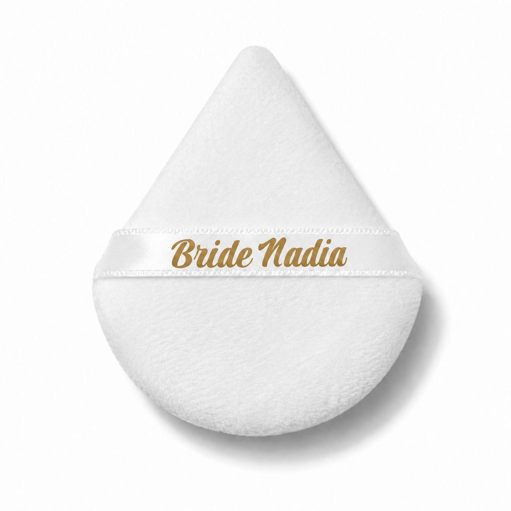 White Powder Puff (personalised)