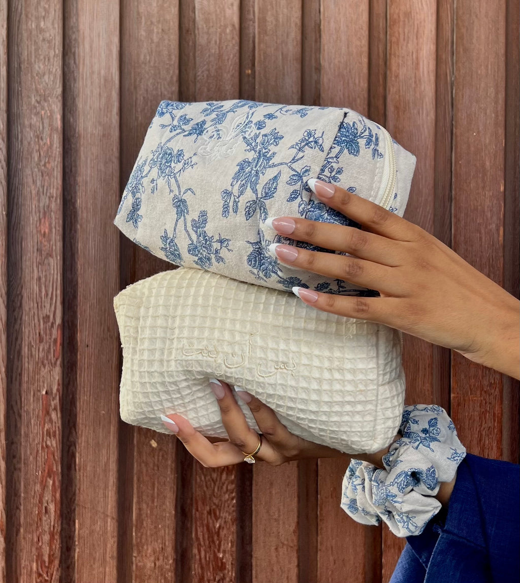 Cove & Marshmallow Everything Pouch Pair