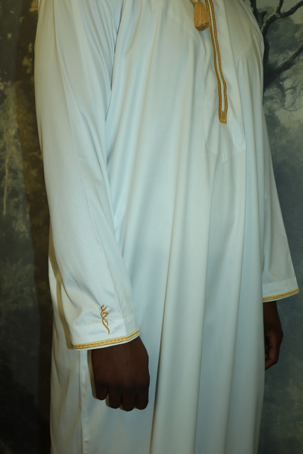 Omri Occasion Thobe - Silver