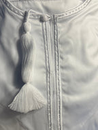 Omri Occasion Thobe - White