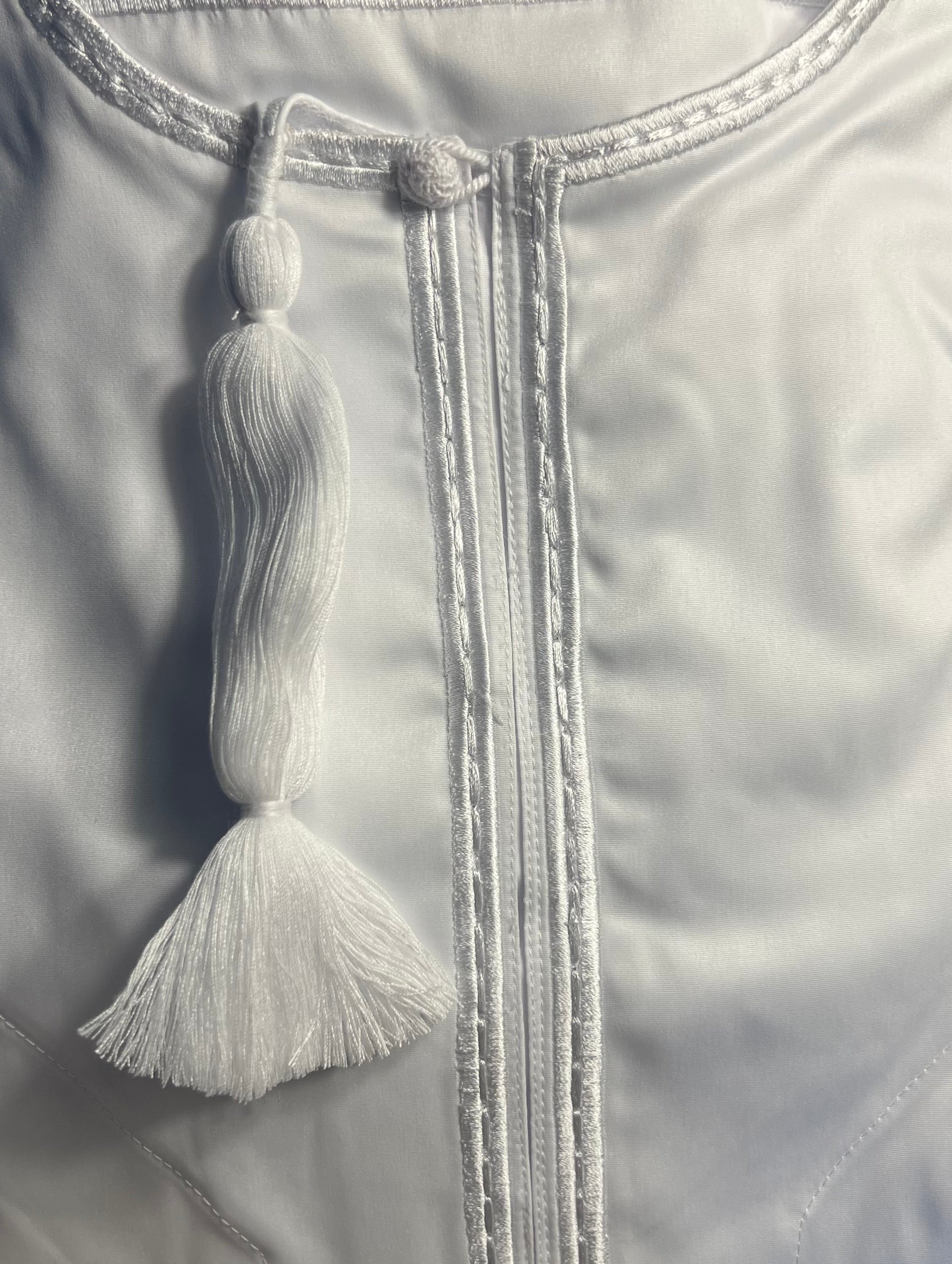 Omri Occasion Thobe - White