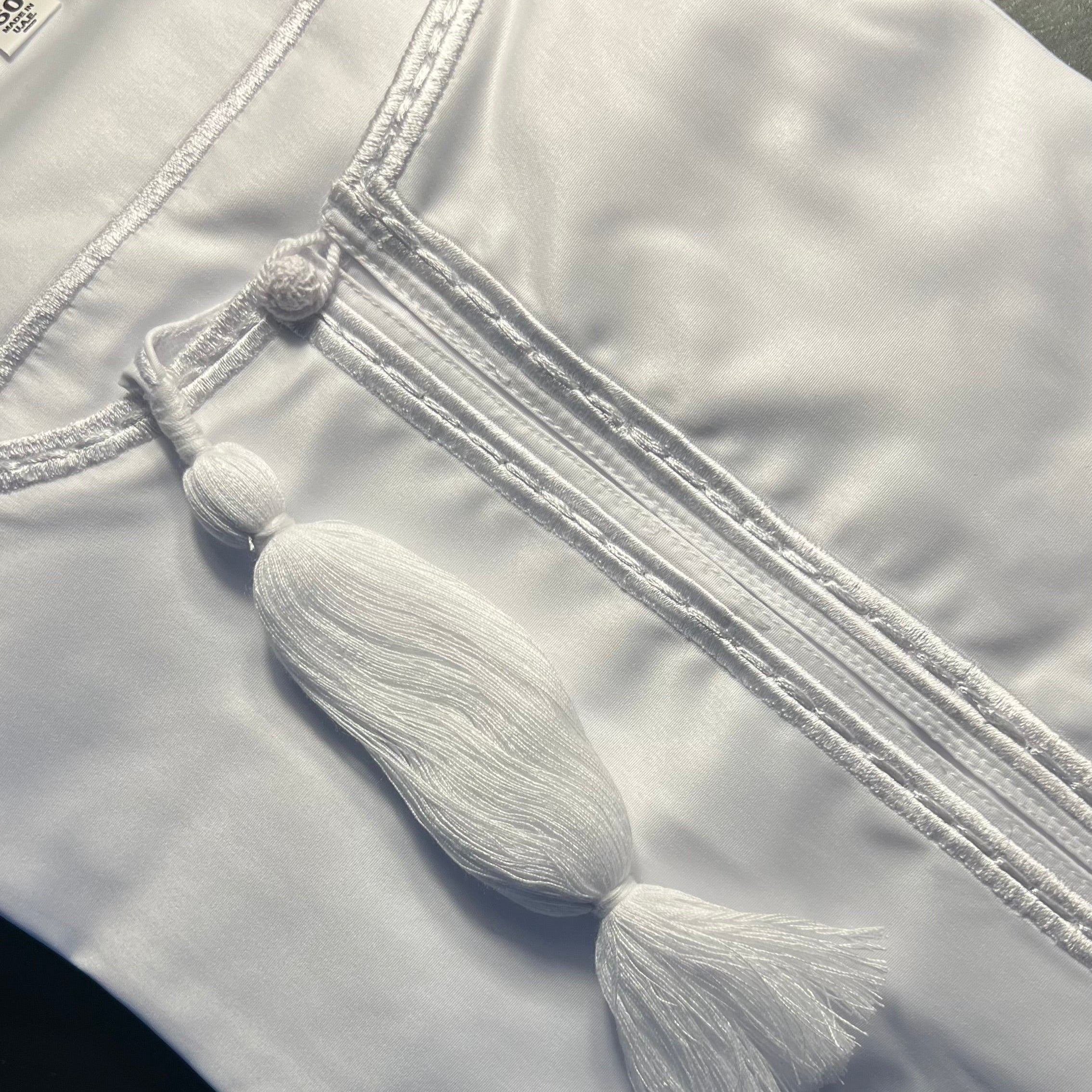 Omri Occasion Thobe - White